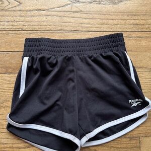Reebok Kids Black and White Shorts